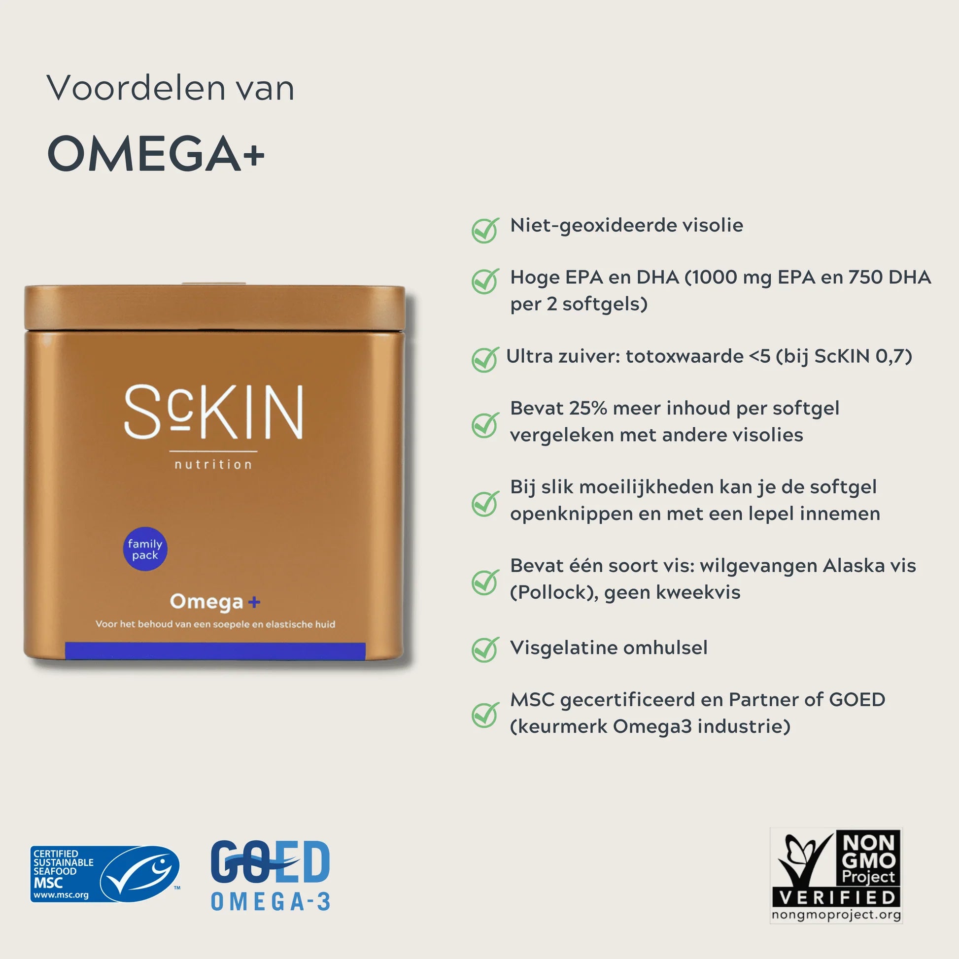 Omega family pack (200 softgels)